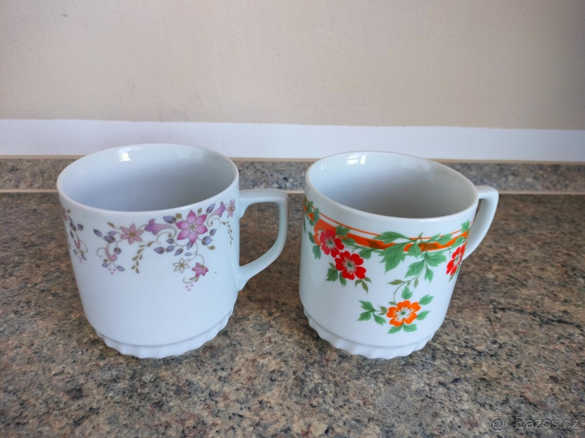 Dva snídaňové hrníčky pro pár, - 2