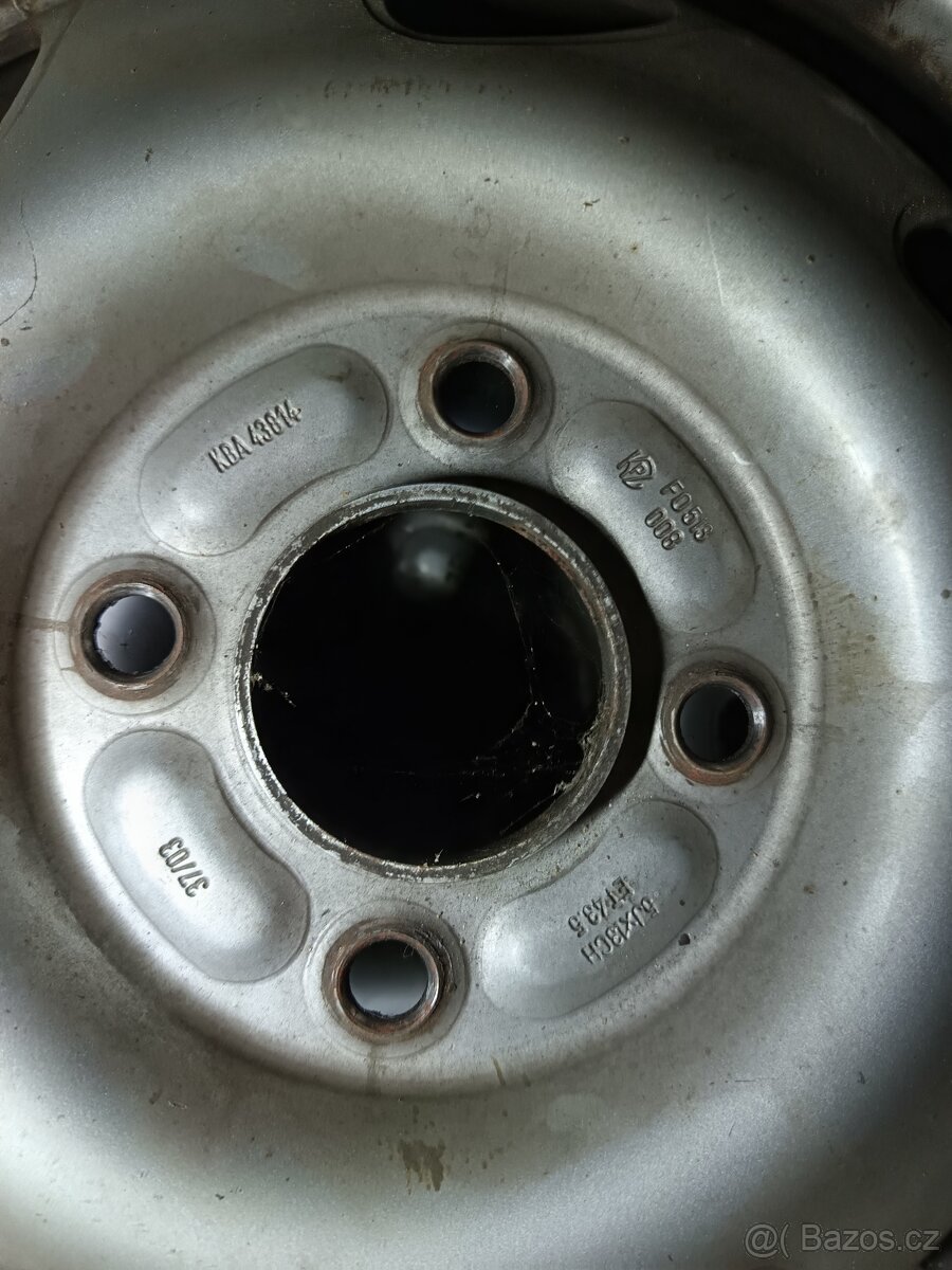 Plechové disky na Ford Fiesta - KA - 2