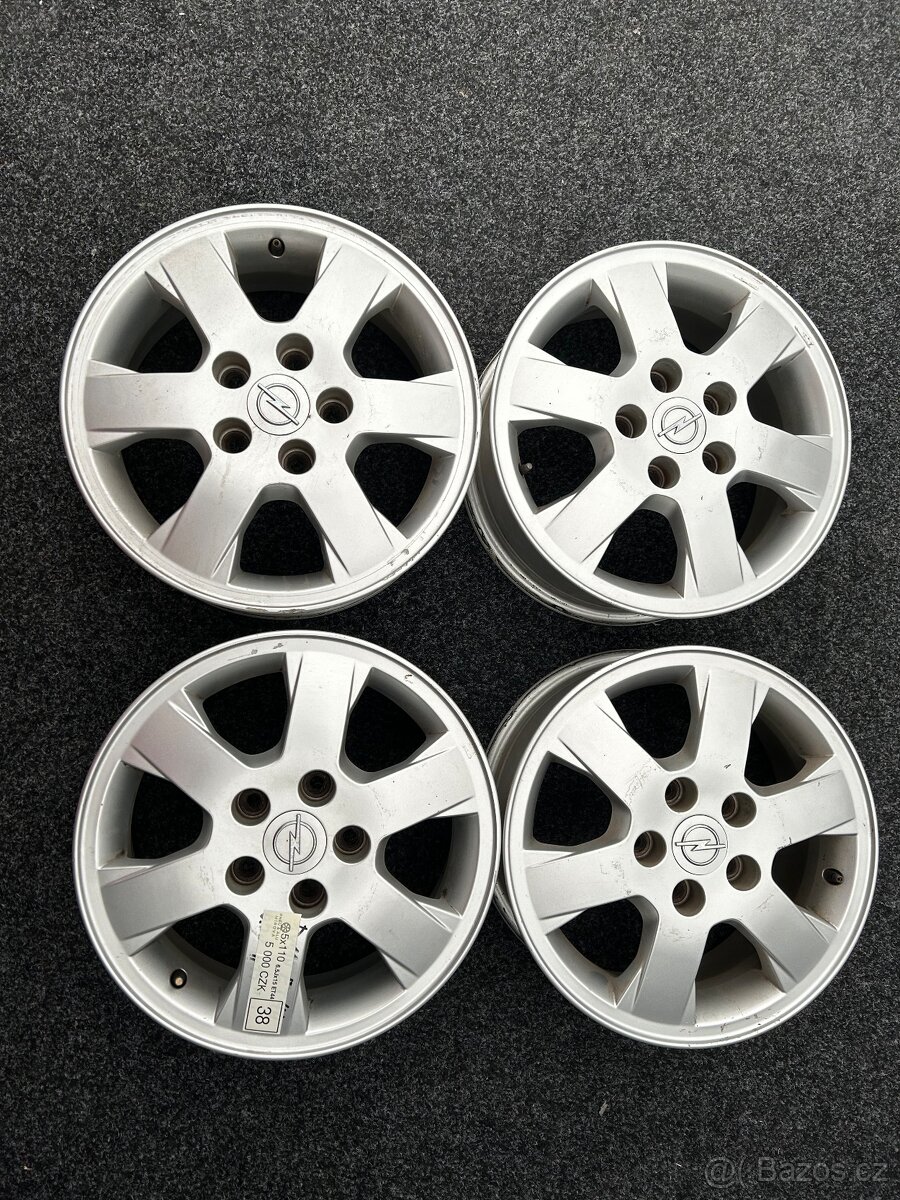 Alu kola Opel 5x108 R15 - 2