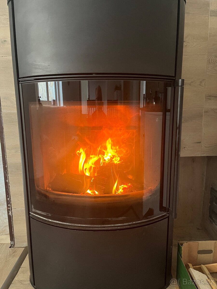 Krbová kamna Bjorn 8kw + dřevo - 2