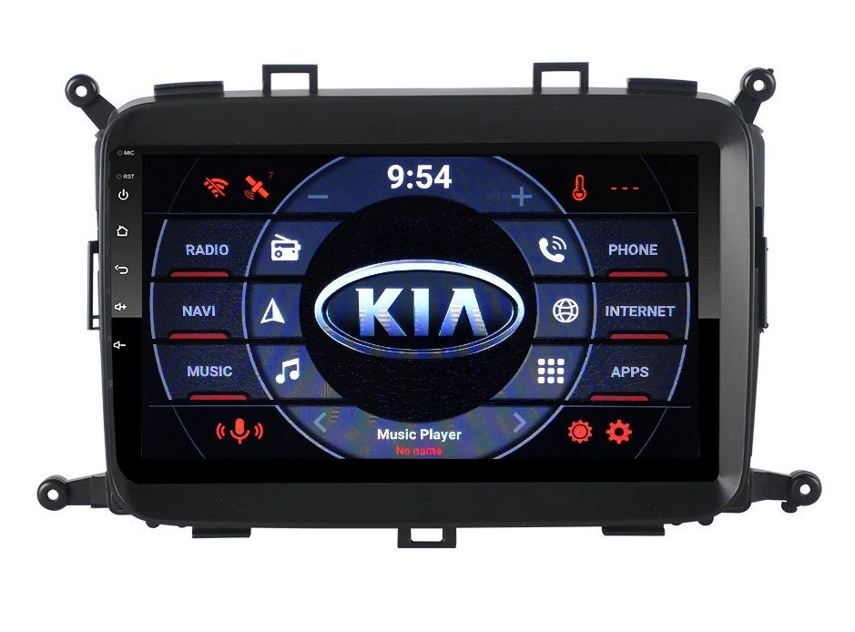 9" Kia Carens 3 - ANDROID 14 - GPS autorádio - 2