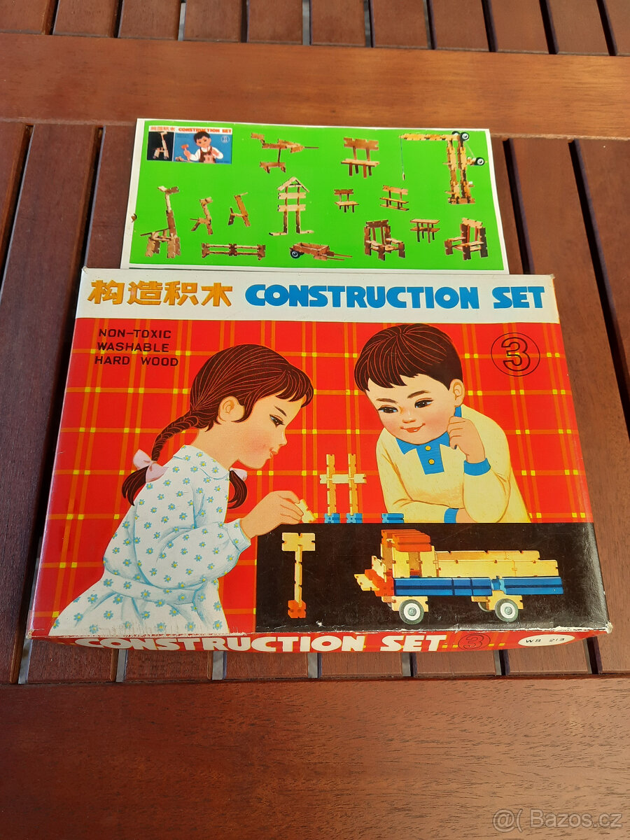 Retro stavebnice Construction set. - 2