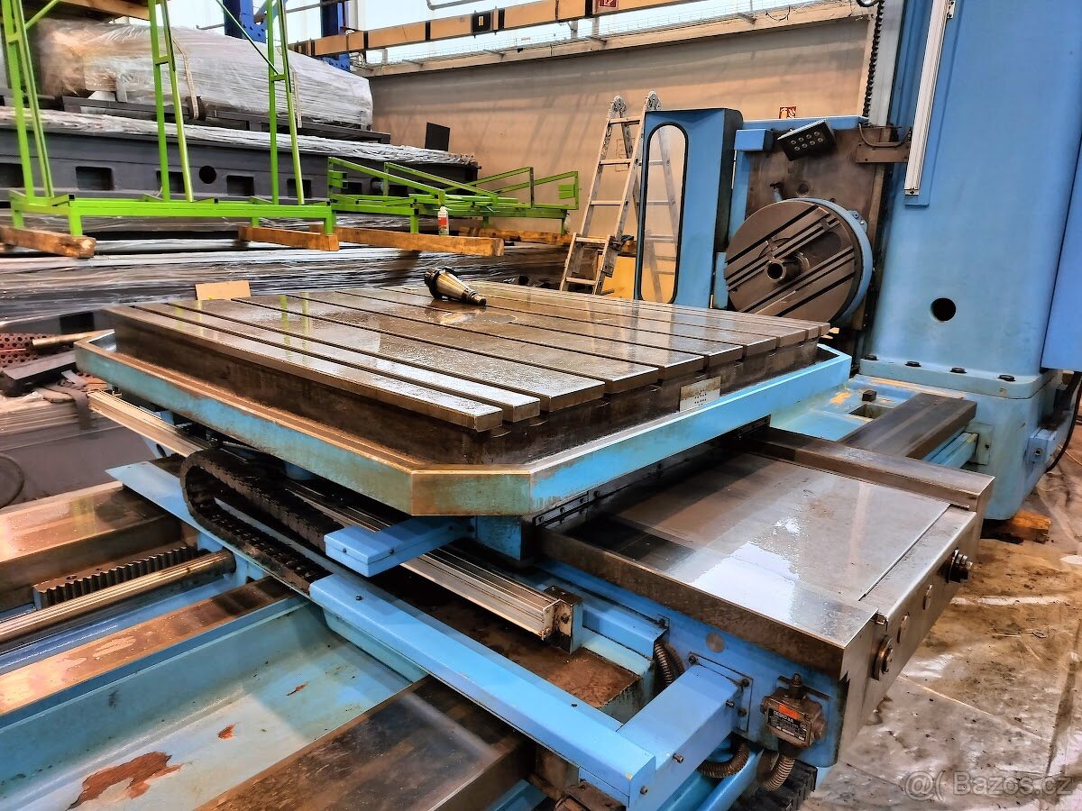 W 100 A - Vodorovná vyvrtávačka TOS Varnsdorf - 2