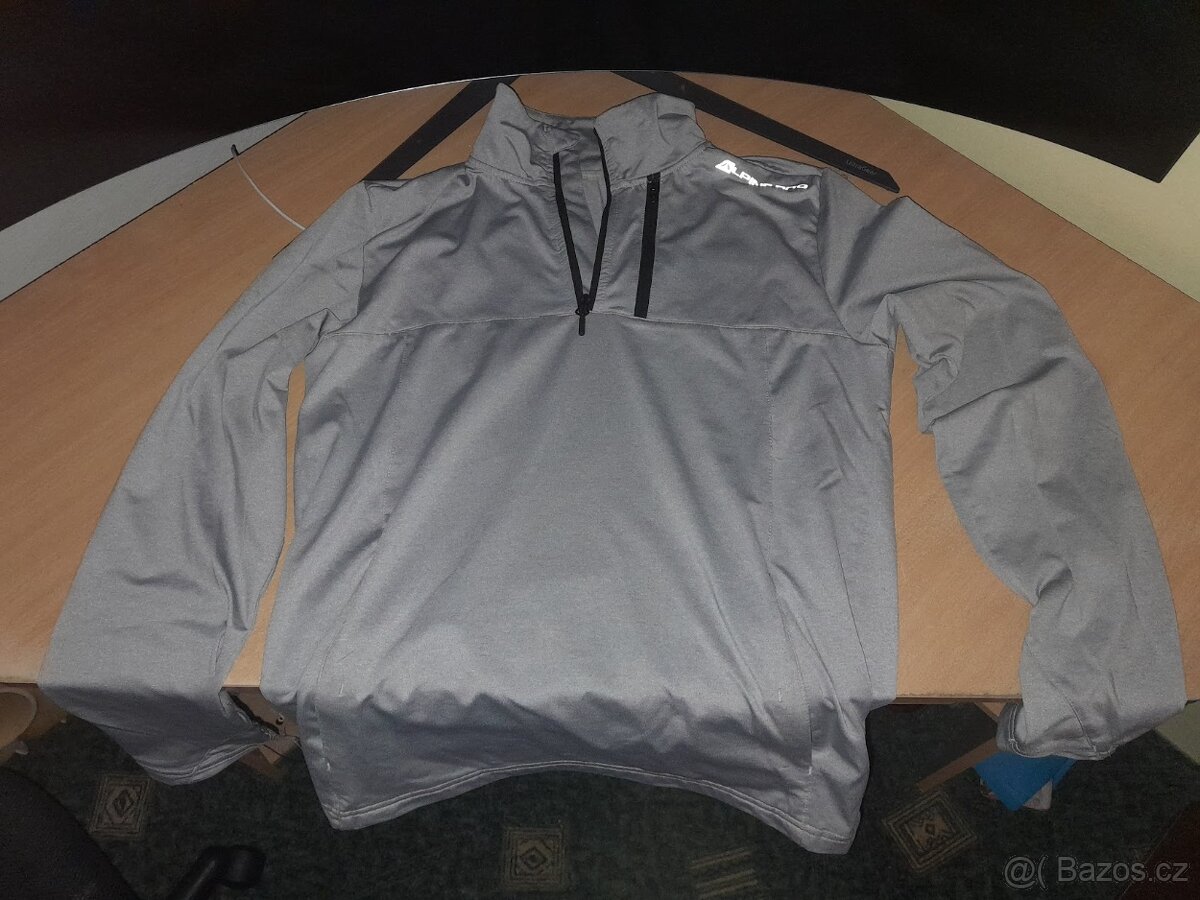 ALPINEPRO ŠEDÁ MIKINA IHNED K PRODEJI - 2