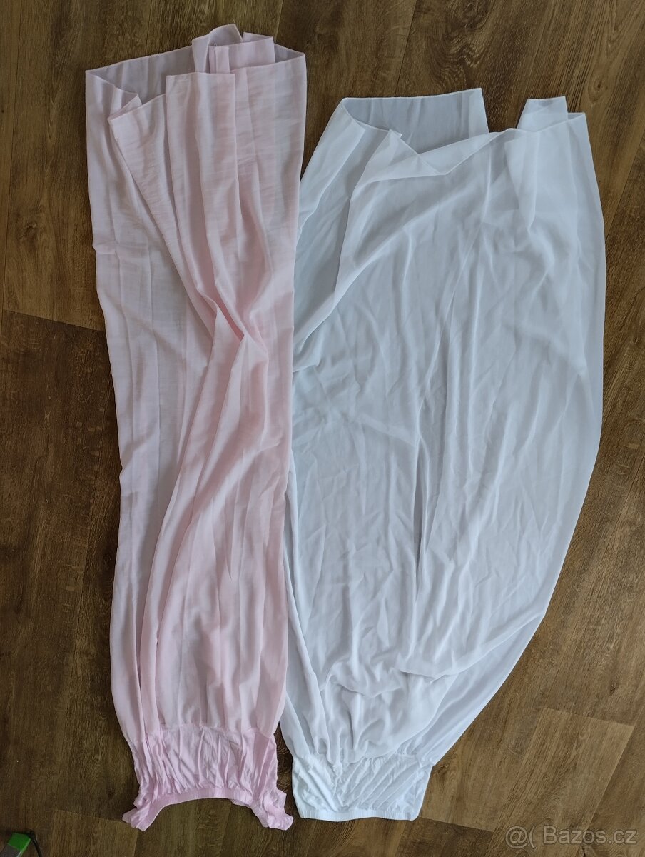 Těhotenské šaty růžové - 2