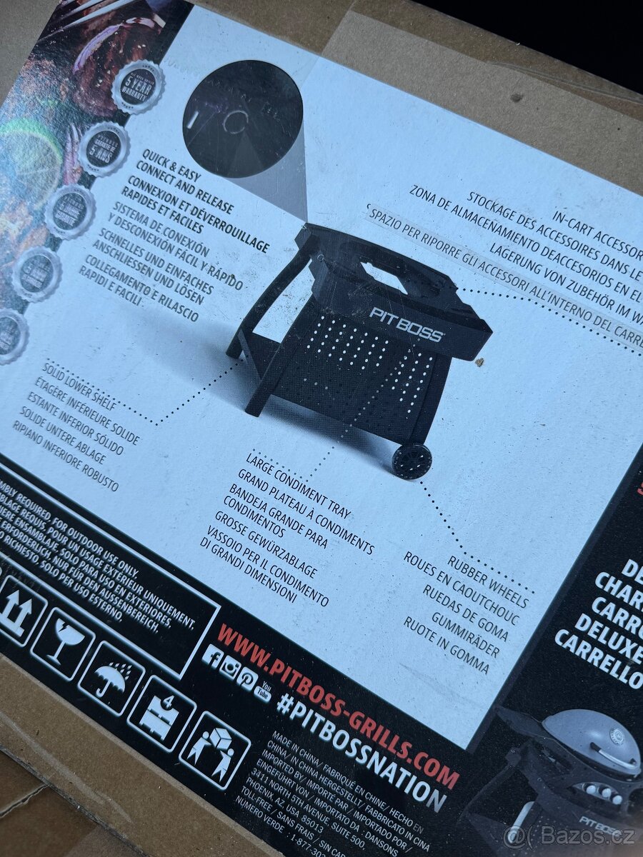Prodám plynový gril pit boss - 2