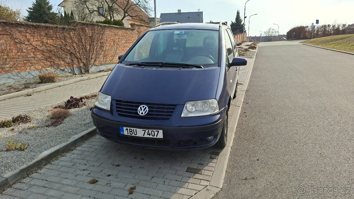 Sharan 1.9TDi, 2002, 6st., 5 míst - 2