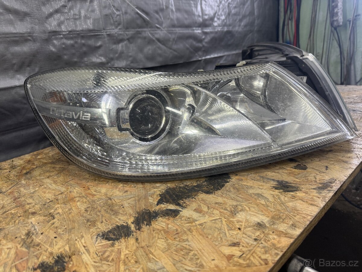 Xenony Škoda Octavia 2 facelift - 2