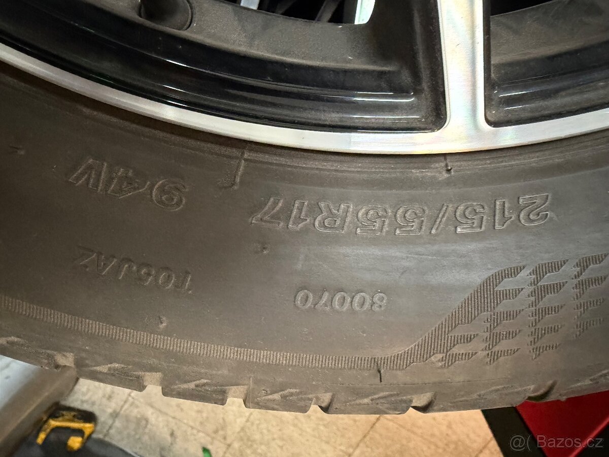 Letní sada 215/55/17 5x112 - 2