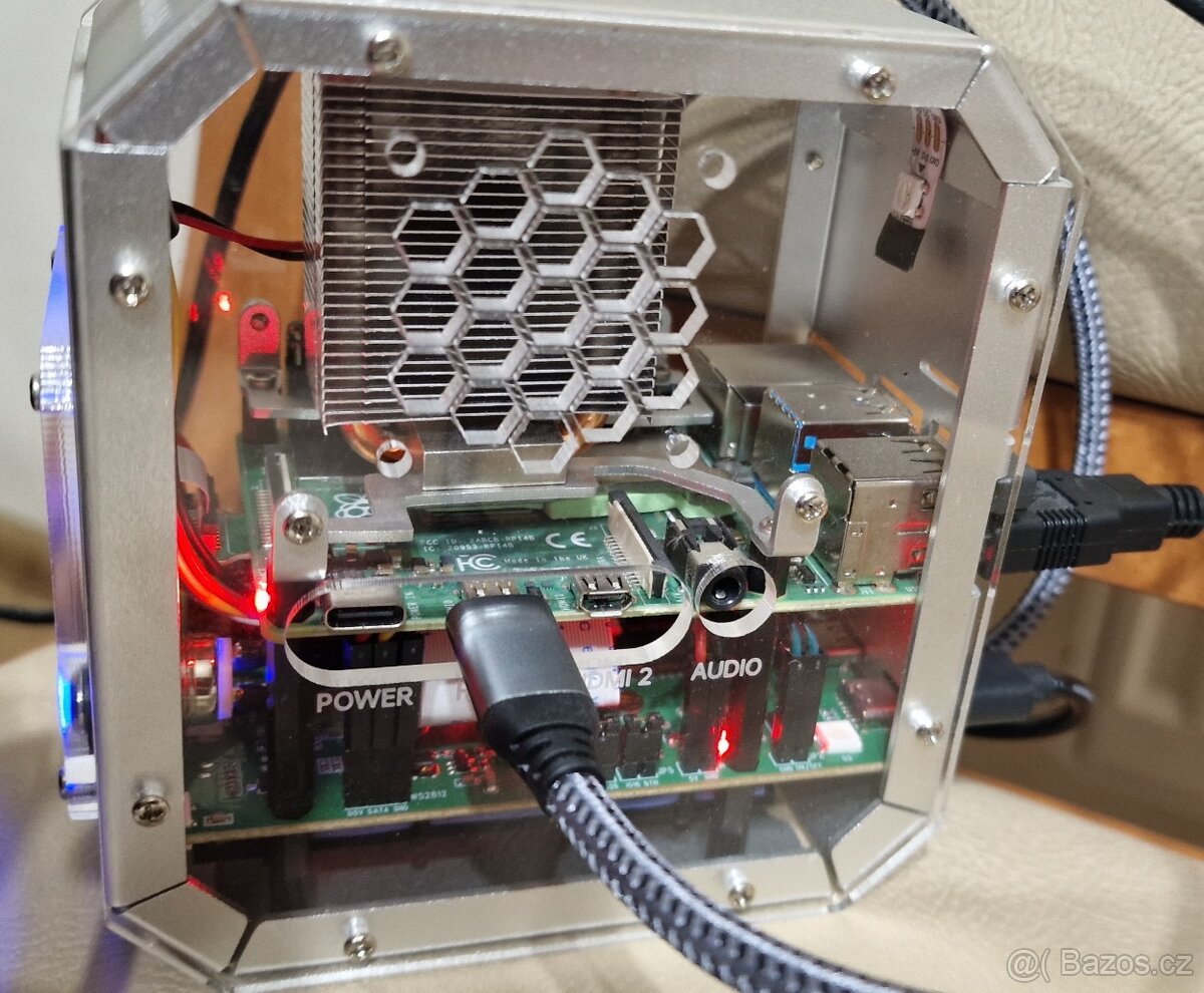 Raspberry RPi4 8Gb. Retro, SSD 2Tb - 2