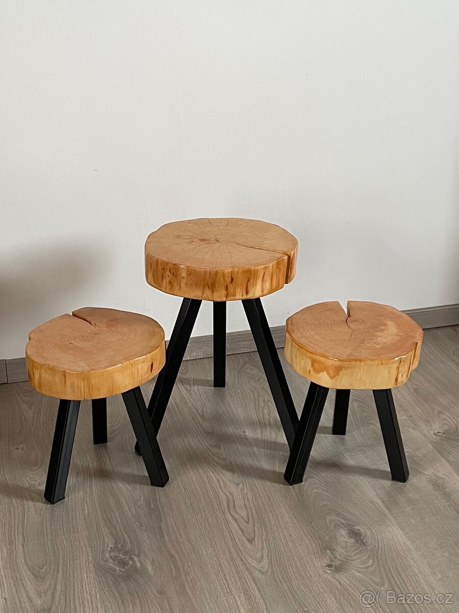 Dřevěné stoličky - 2