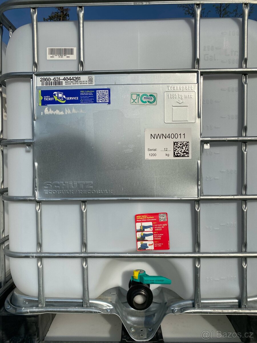 IBC nádrže 1000l - 2