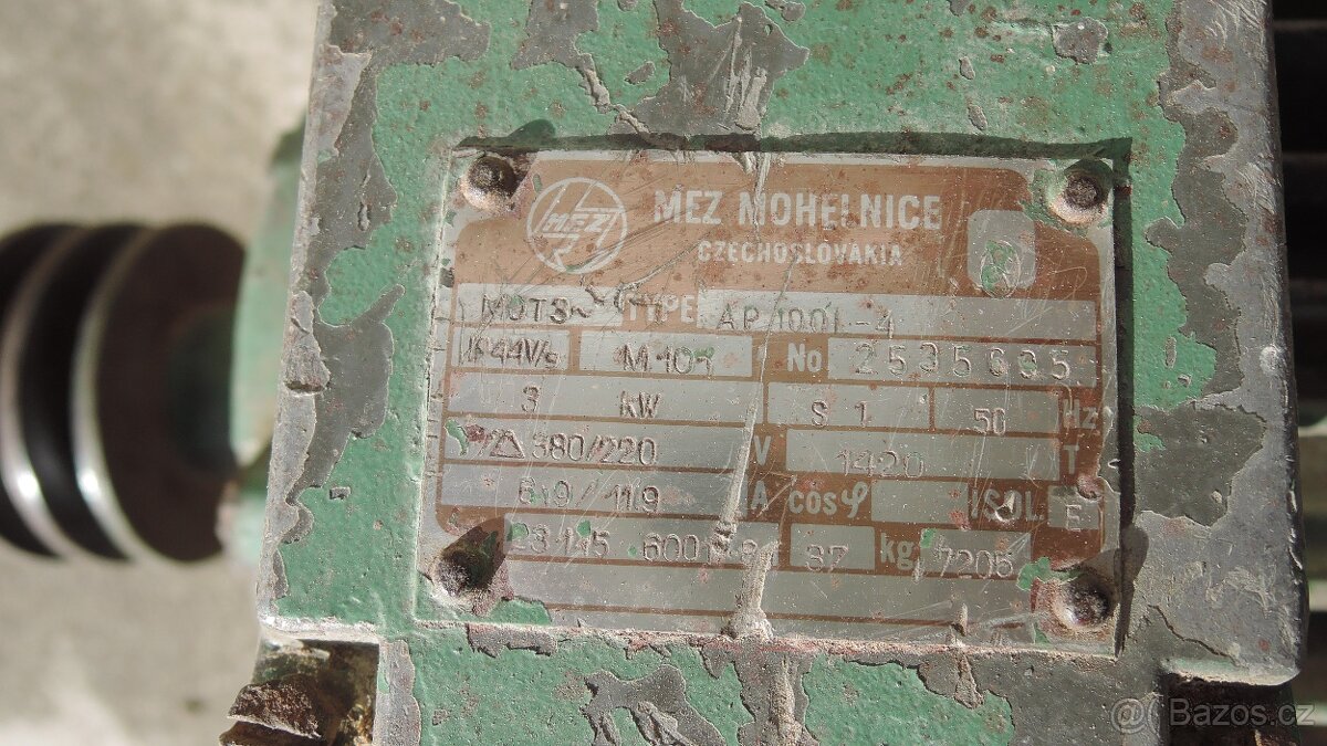 Elektromotor patkový - 2