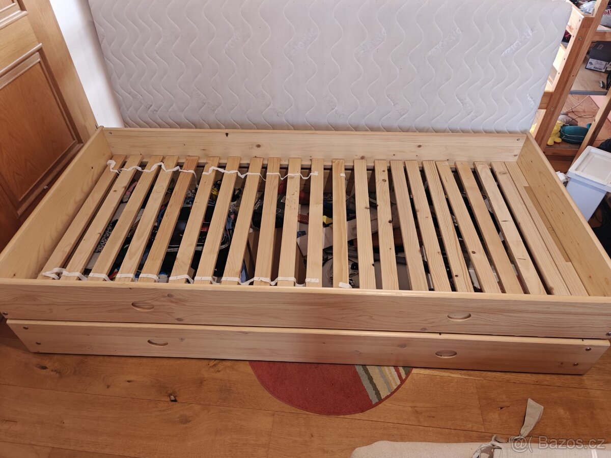 Prodám šuplíky pod postel 90x200 - 2