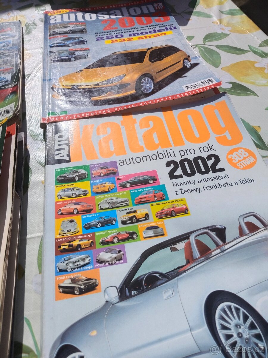 Prodám auto a moto katalogy - 2