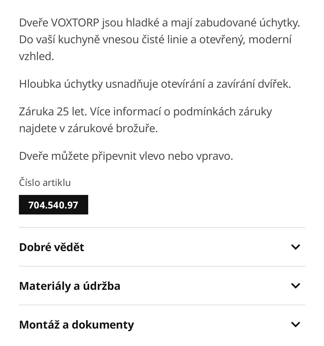 Ikea Voxtorp šedý dvířka 60x80, 60x40, - 2