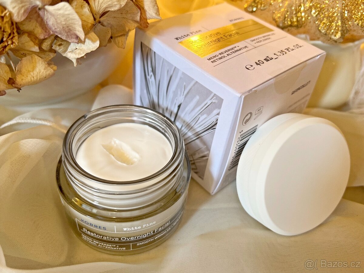KORRES White Pine Restorative Overnight Facial Cream 40 ml - 2