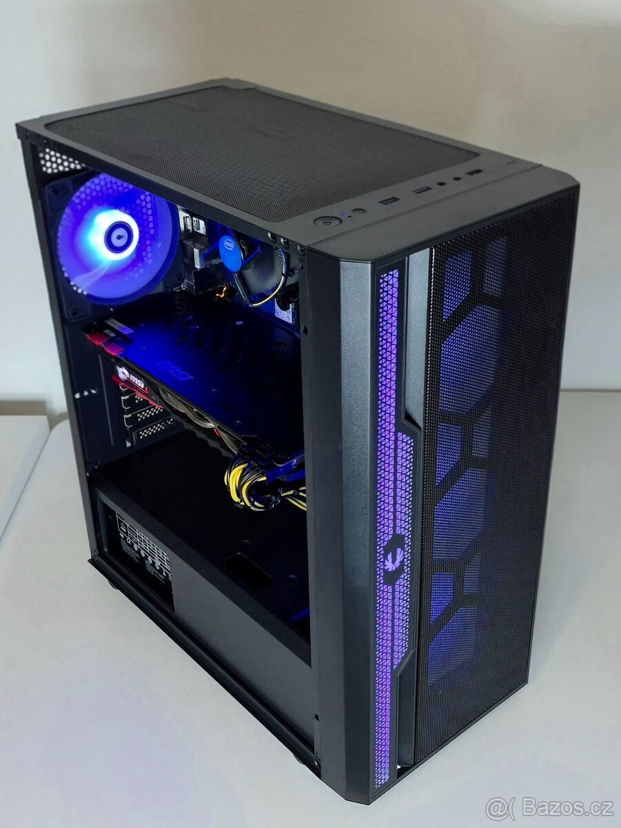 Herní PC, GTX 1070 8GB, Intel i3-9100, 16GB RAM, NWMe, WIN11 - 2