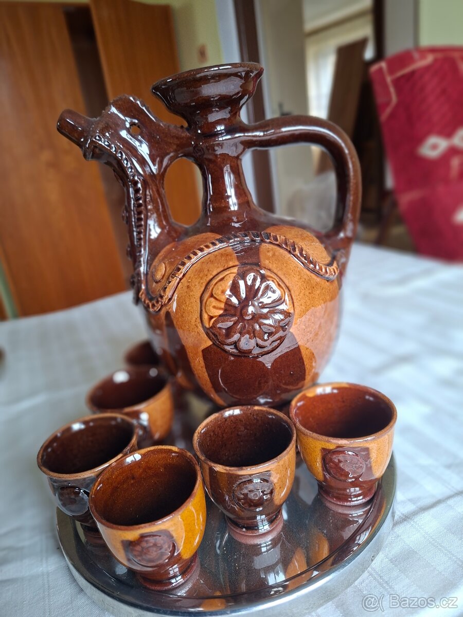 Nádobí, vánoční ozdoby retro - 2