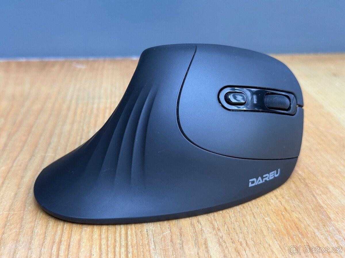 Ergonomická myš Dareu, Bluetooth + USB dongle, NOVÁ - 2