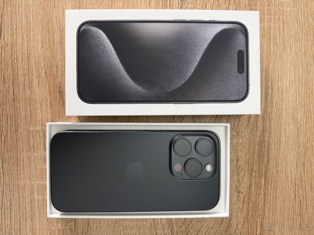 Iphone 15pro 128g black titan - 2