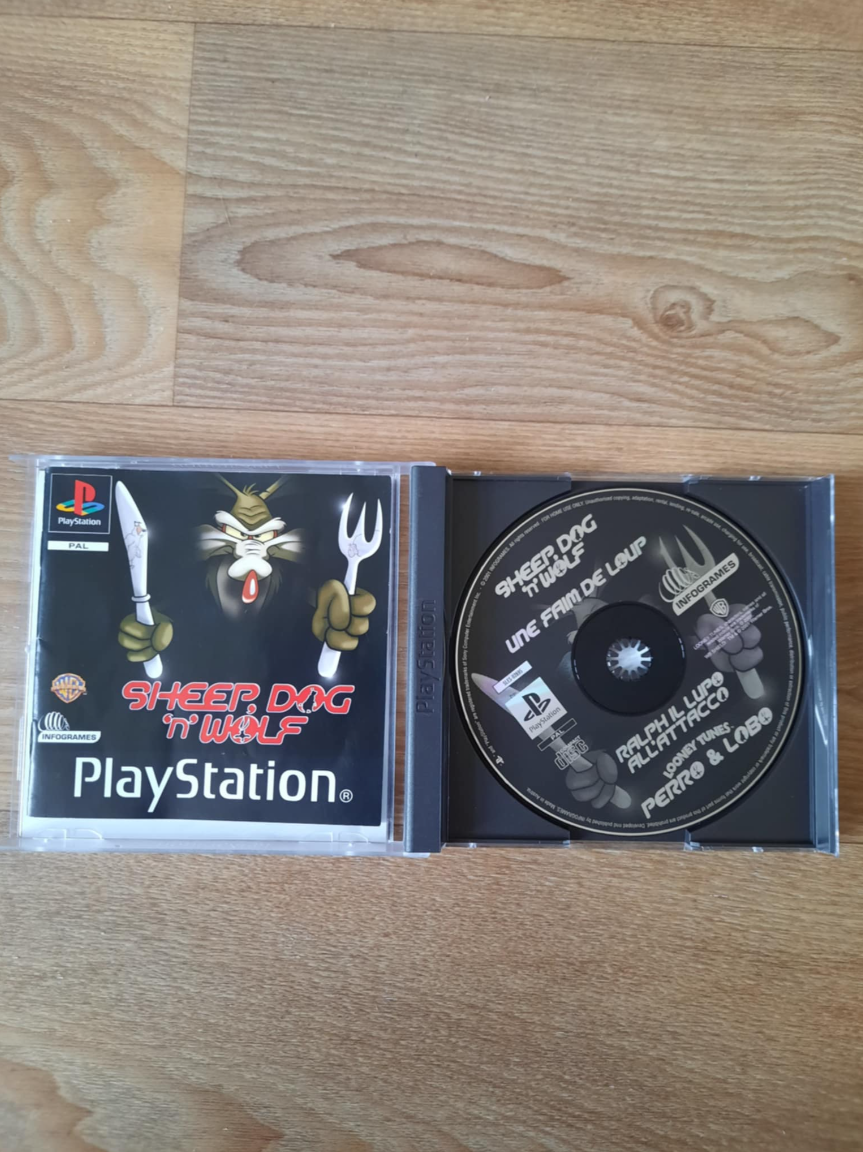 Sheep, Dog 'n' Wolf PAL PLAYSTATION 1 PS ONE PSX PS 1 - 2