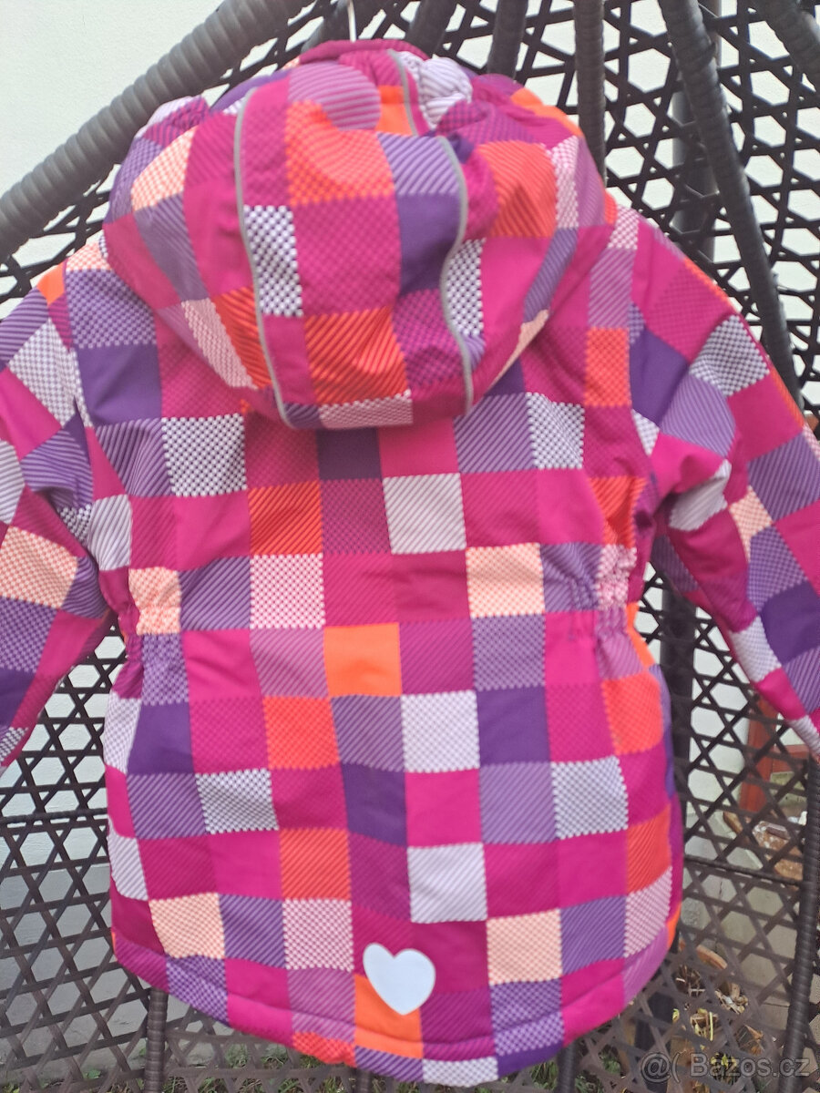 Lyžařská bunda TOPOLINO vel.116- jako nová - 2