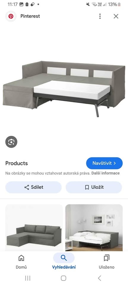 Ikea pohovka brathult včetně nového náhradního potahu - 2