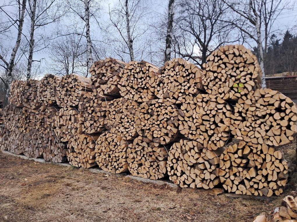 Palivové dřevo smrk suchý, buk- suchý , bříza - 2