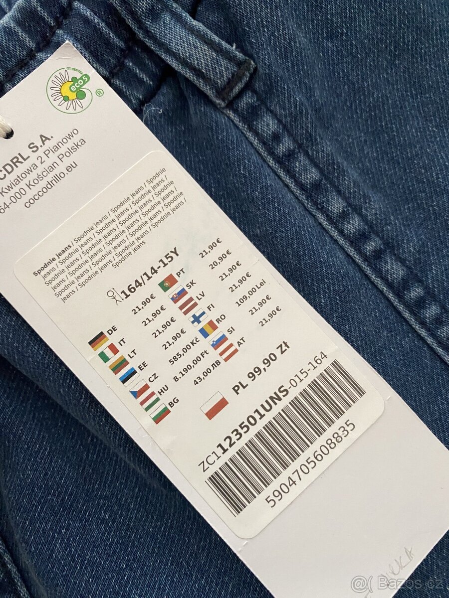 COCCODRILLO NOVÉ RIFLE JEANS JEGGINS 164 - 2