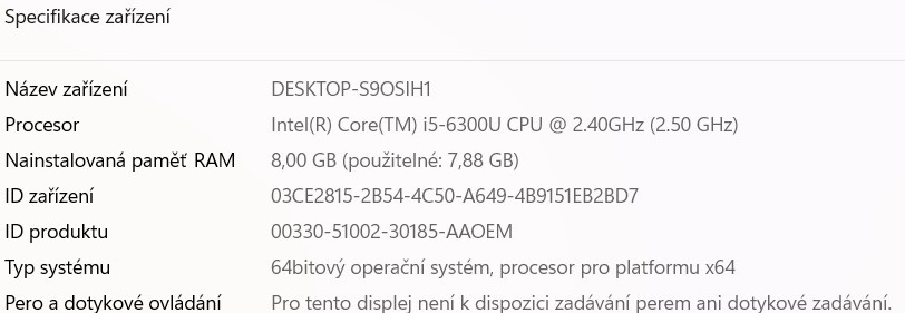 ▼DELL Latitude 5580 - 15,6" / i5-6300U / 8GB / SSD / ZÁR▼ - 2