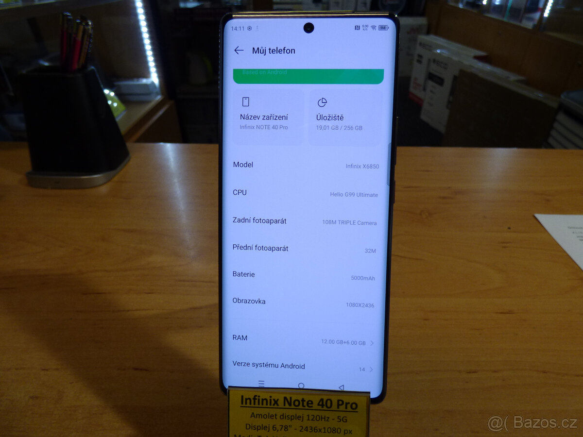 Infinix NOTE 40Pro 12GB/256GB - 2