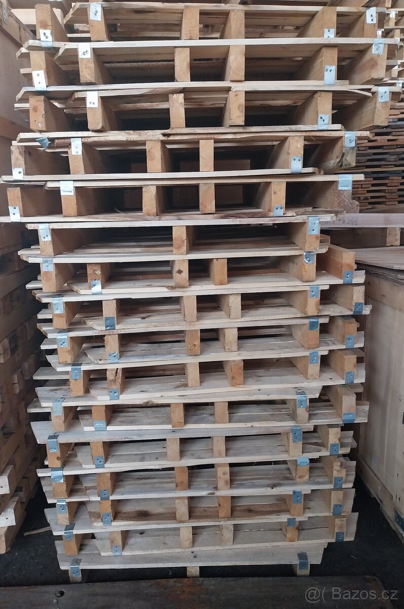 Dřevěná paleta z exotického dřeva - 2