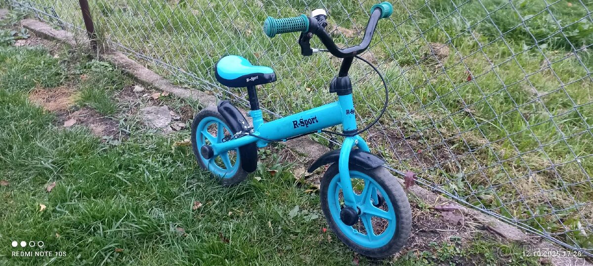 Dětské Odrážedlo 2ks červené a modré - 2