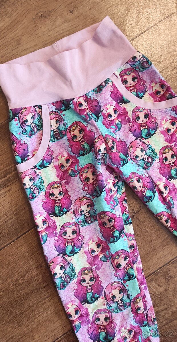 Handmade tepláčky vel.110 - 2