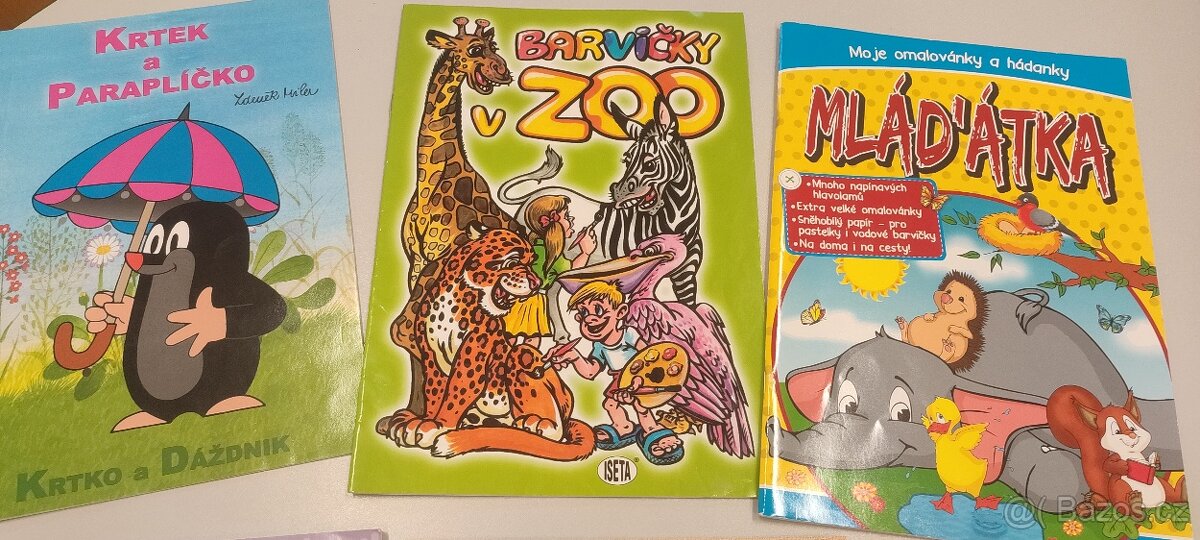 Nabízím dětské knihy a omalovánky - 2