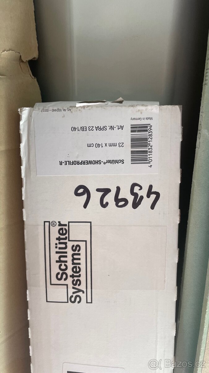 Lišta do sprchového koutu Schlüter Showerprofile - 2