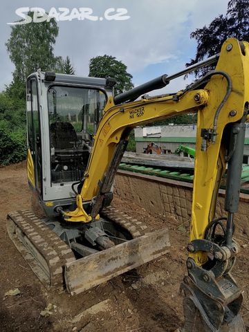 Minibagr Wacker-Neuson ET24 VDS r.v 2016,VDS systém kolmého - 2