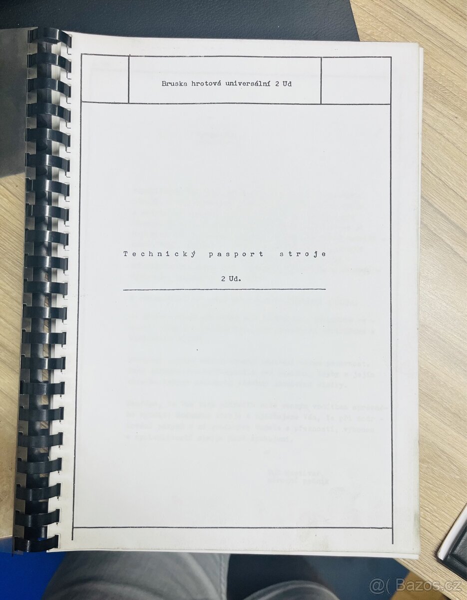 Návod na obsluhu brusky 2 Ud - 2