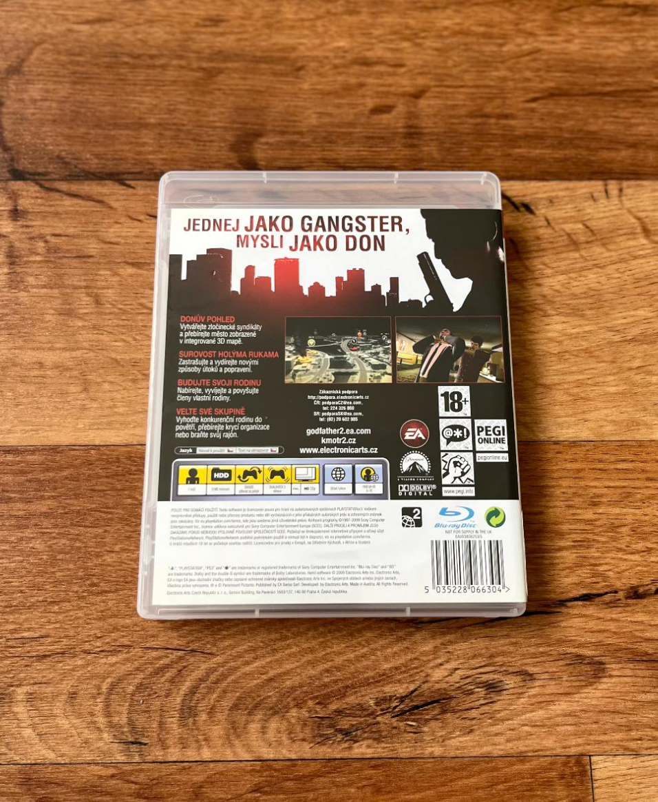 Hra Sony PS3: Kmotr II (CZ titulky) - 2