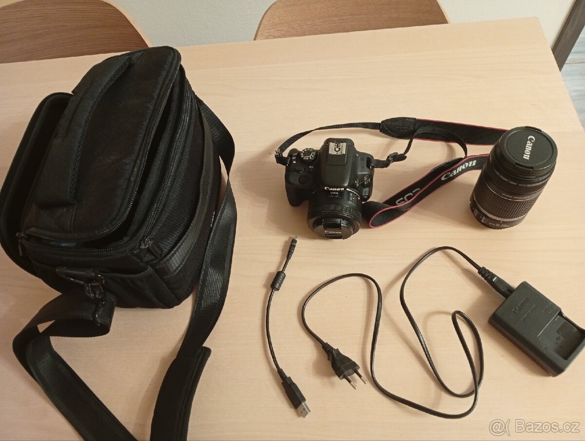 Canon EOS 100D +doplňky - 2