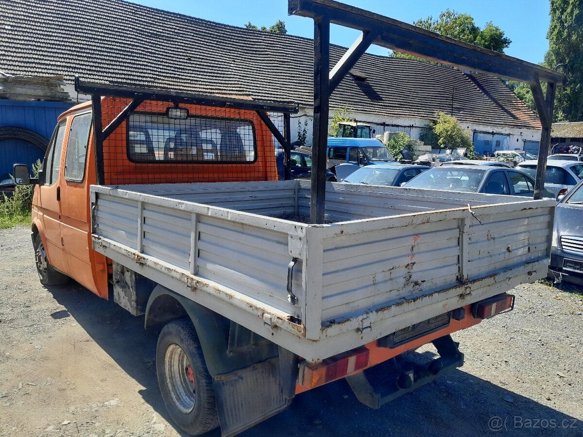 Ford Transit 2.5D 59.KW valník r.v.1996 - pouze díly - 2