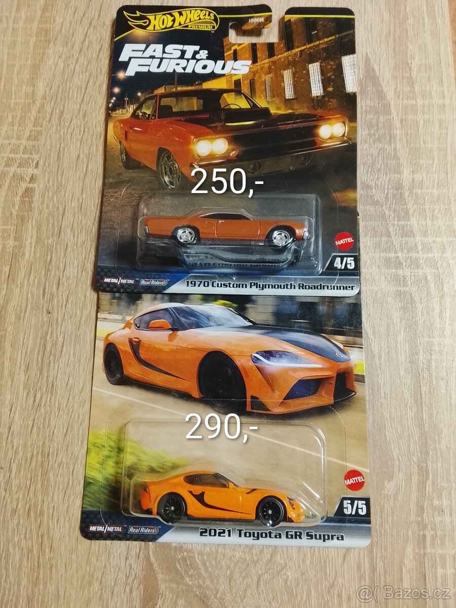 Hot Wheels autíčka - 2