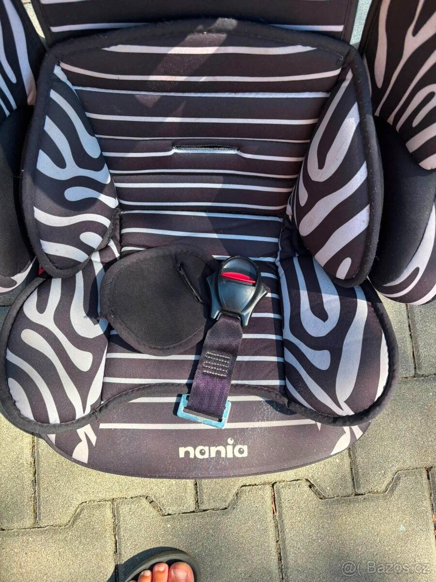 Autosedačka Nania BeLine SP - zebra - 2