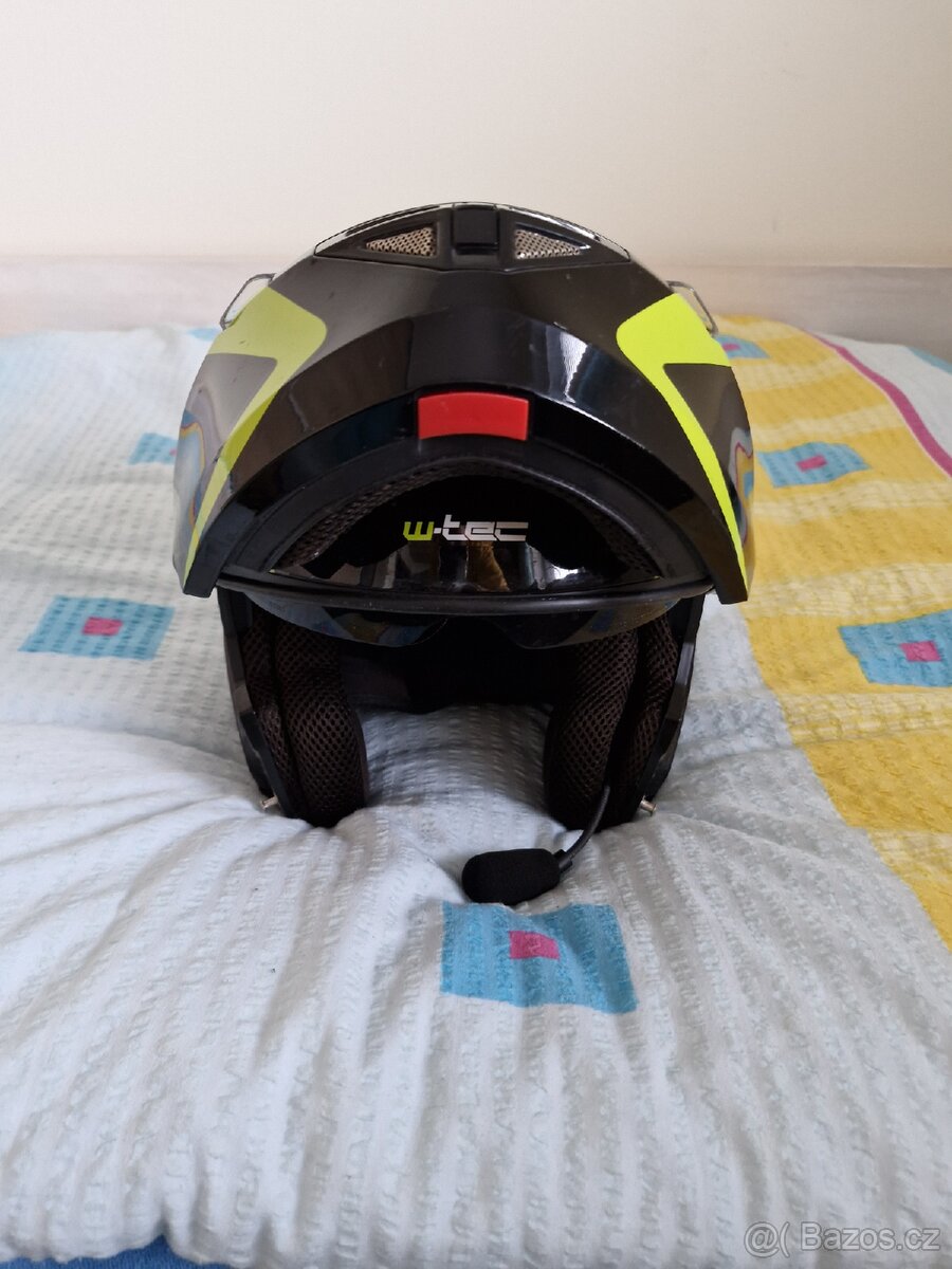 Integrální helma W-TEC, vel. S 55-56, intercom - 2