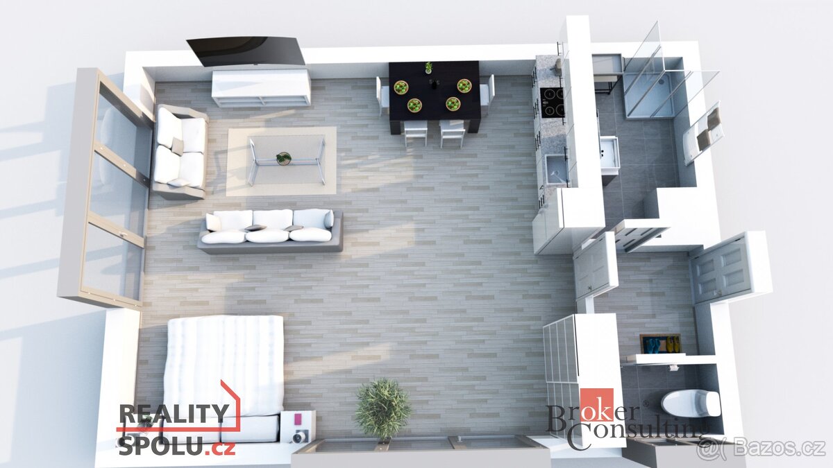 Prodej, byty/1+kk, 59.45 m2, Velká Morava 6, 56169 Dolní Mor - 2