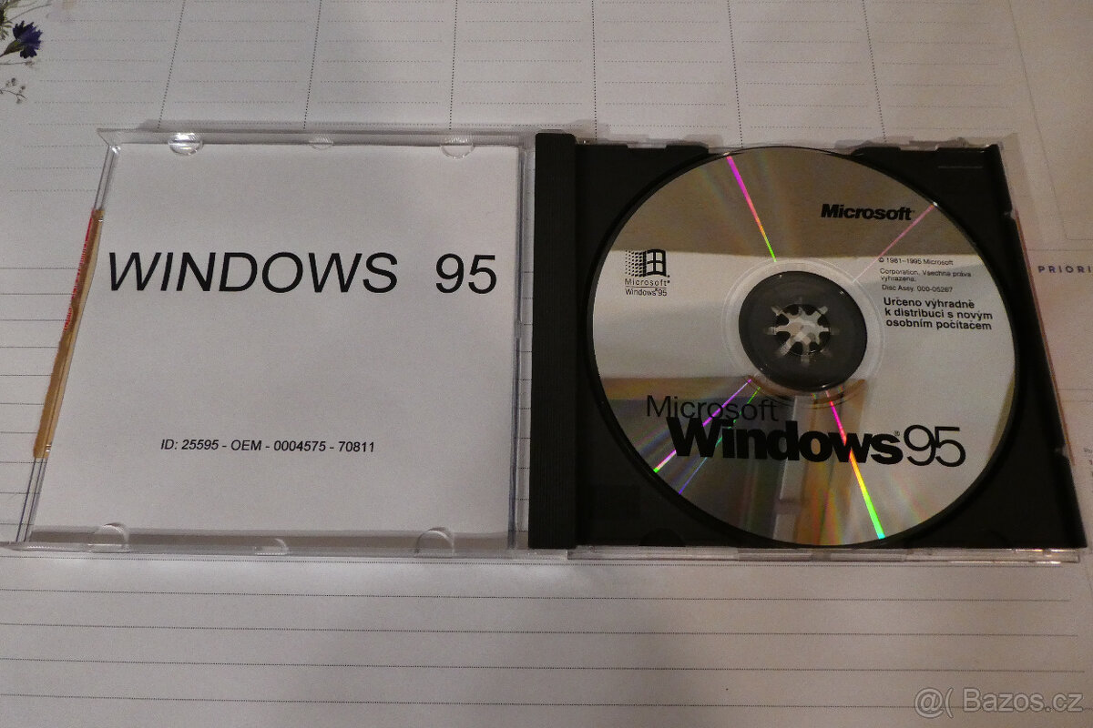 Windows 95 originál - 2