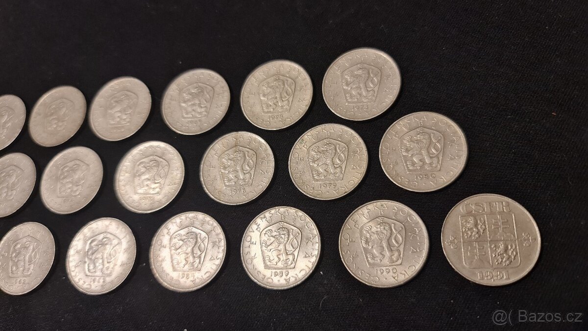 3. Sada 5Kčs - Pětikoruna - 20Ks - Žádná stejná - 2