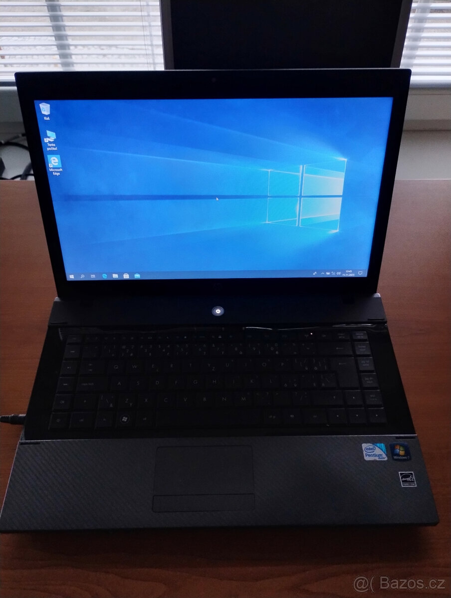 notebook HP 620 - orig. zdroj a baterie (1.5hod) + upgrade - 2