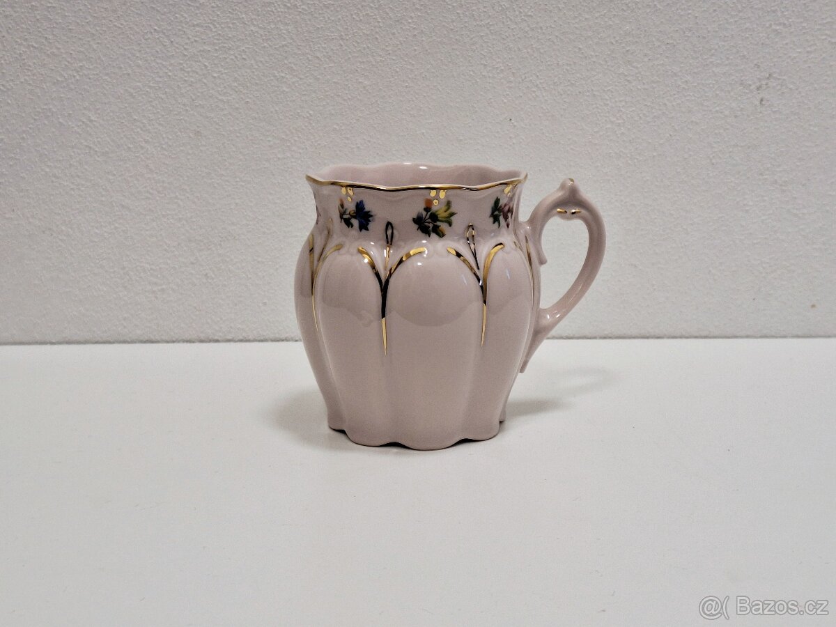 Růžový porcelán - H&C Chodov - hrnek - 2